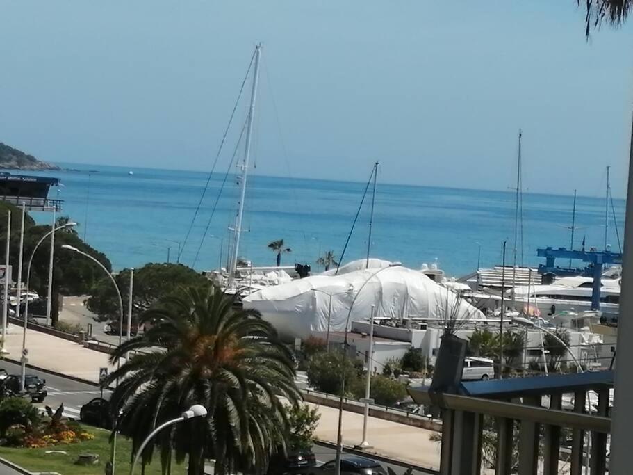 Joli Studio Bord De Mer, Clim, Balcon, Parking Prive Mentona Zewnętrze zdjęcie